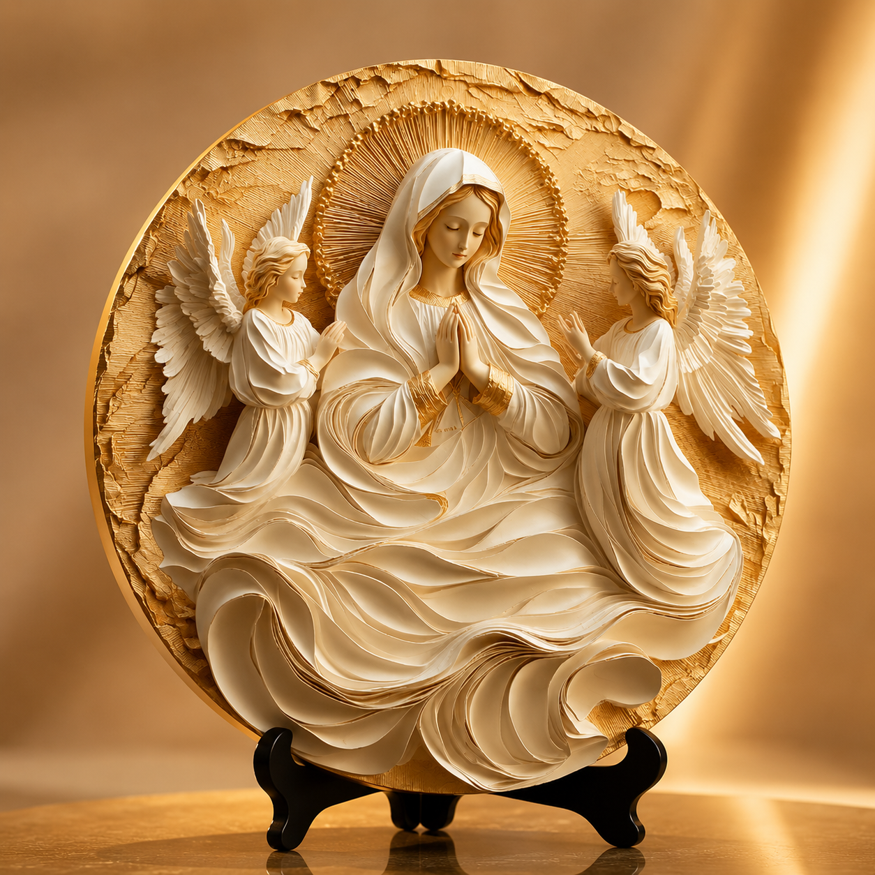 Decoração Nossa Senhora Rainha dos Anjos