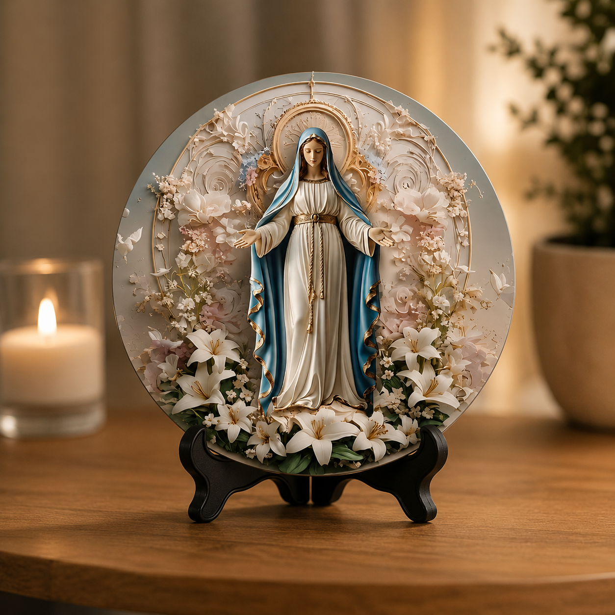 Decoração Nossa Senhora da Graça Celestial